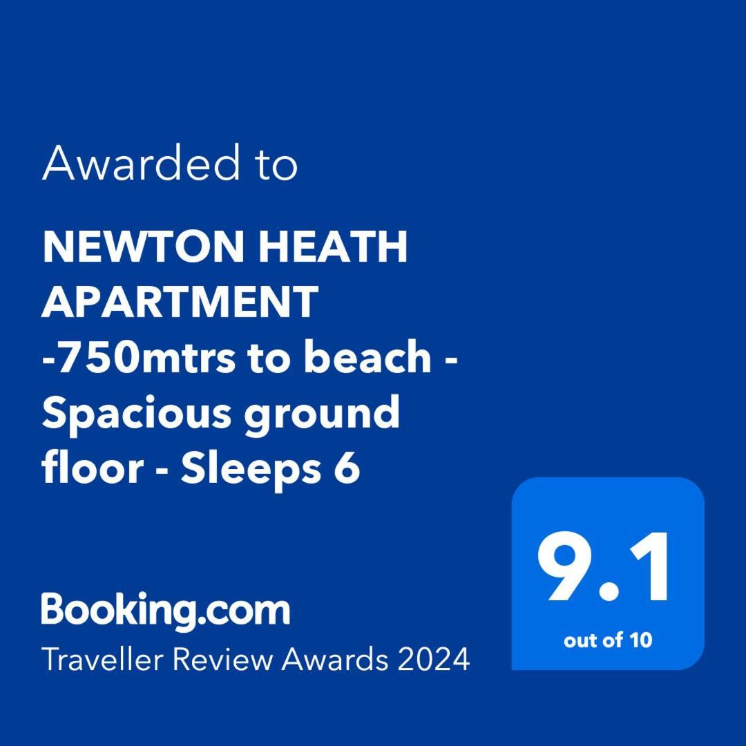 Newton Heath Apartment -750Mtrs To Beach - Spacious Ground Floor - Sleeps 6 Porthcawl Exterior photo